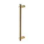 M Marcus Heritage Brass Door Pull Handle Industrial Design 353mm length